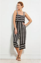 Ofra Back & White Striped Jumpsuit