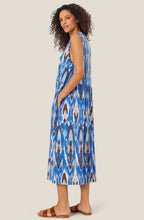 Olindia Nebulas Blue Jersey Sleeveless Dress