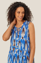 Olindia Nebulas Blue Jersey Sleeveless Dress