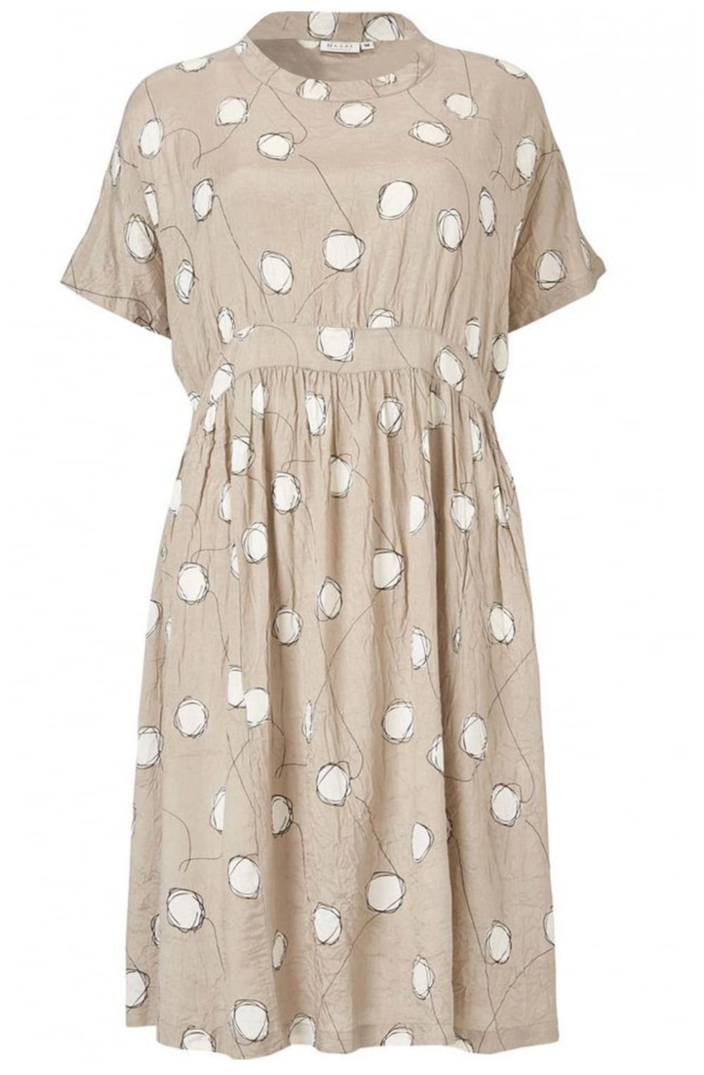 Ollie Circular Print Dress