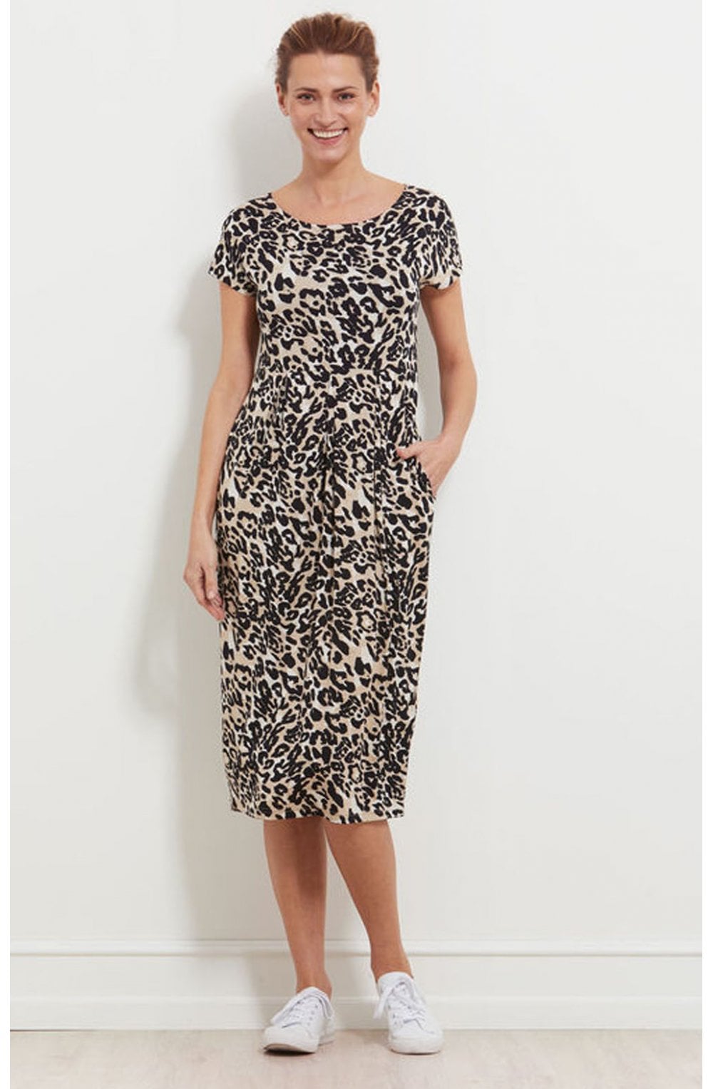 Olnia Leopard Print Dress