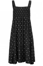 Opal Black Spot Print Dress