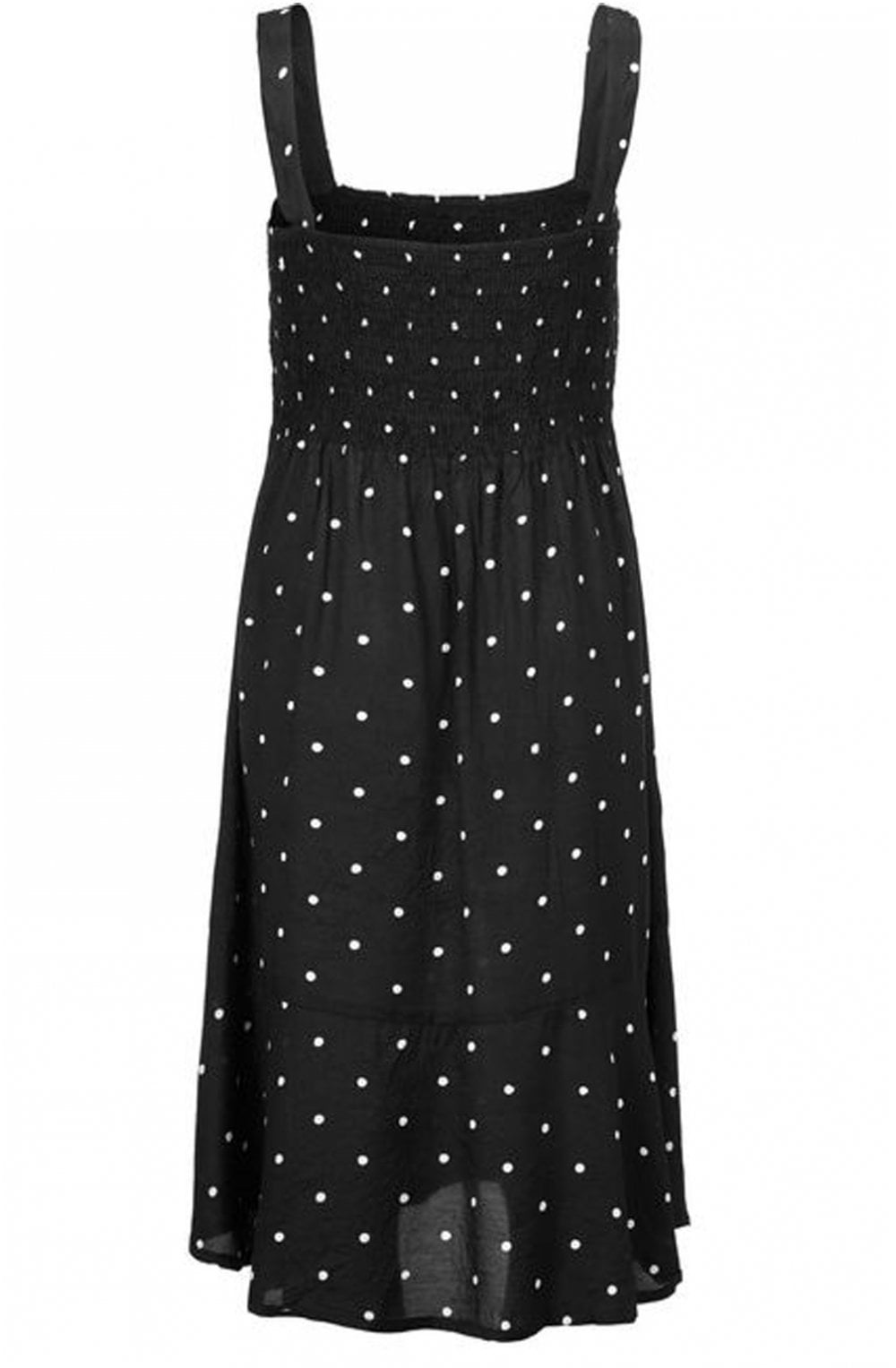 Opal Black Spot Print Dress