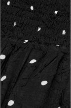 Opal Black Spot Print Dress