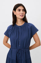 Othria Blue Textured Dress
