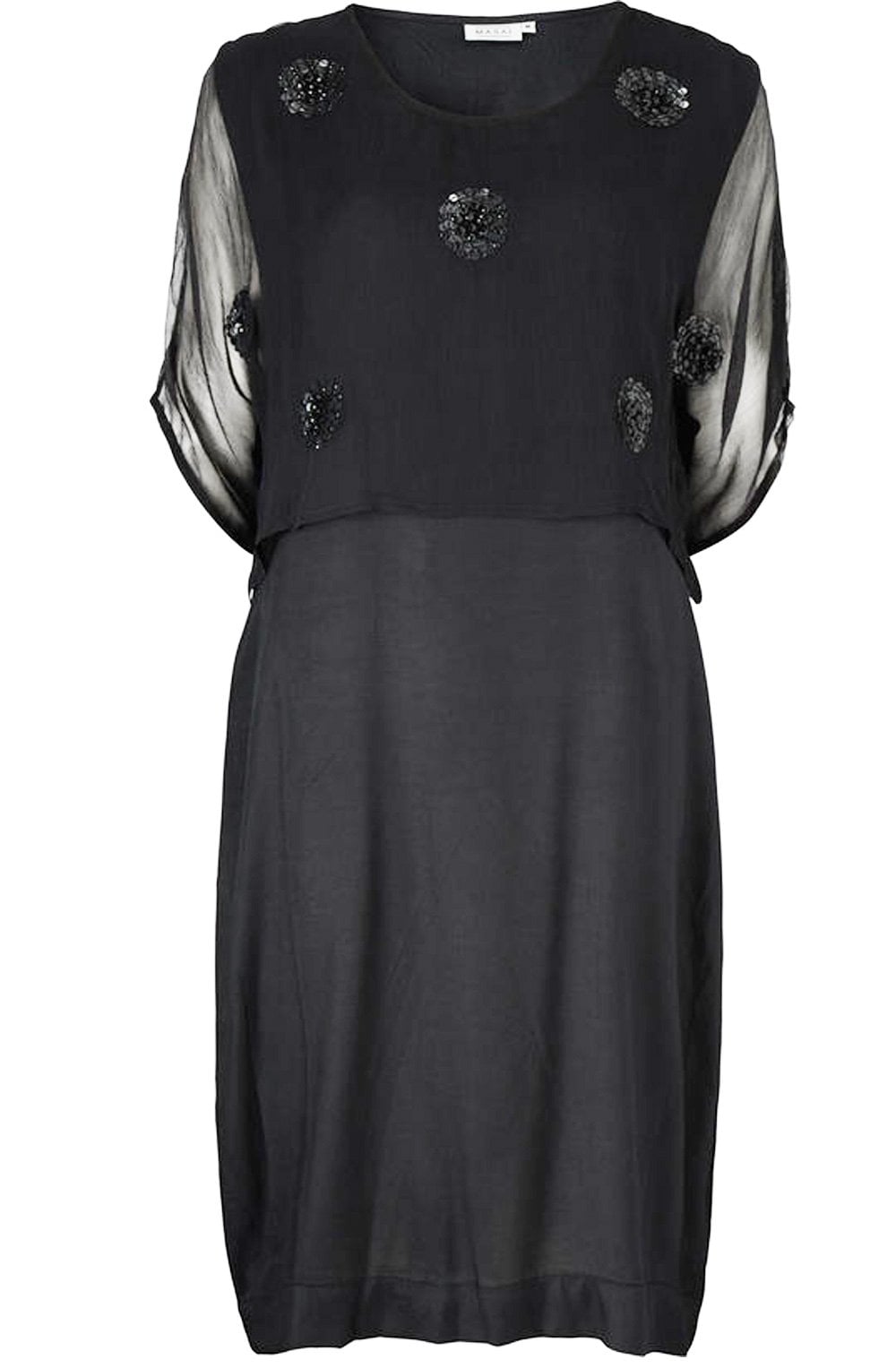 Ozia Chiffon Layered Dress