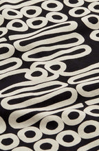 Paba Black Abstract Print Trouser