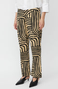 Pabala Travertine Graphic Print Bootcut Trousers