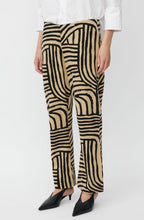 Pabala Travertine Graphic Print Bootcut Trousers