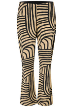 Pabala Travertine Graphic Print Bootcut Trousers