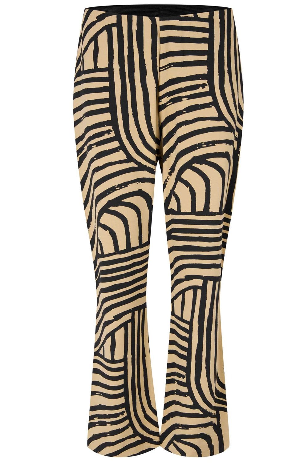 Pabala Travertine Graphic Print Bootcut Trousers