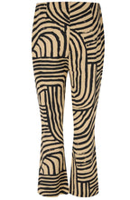 Pabala Travertine Graphic Print Bootcut Trousers