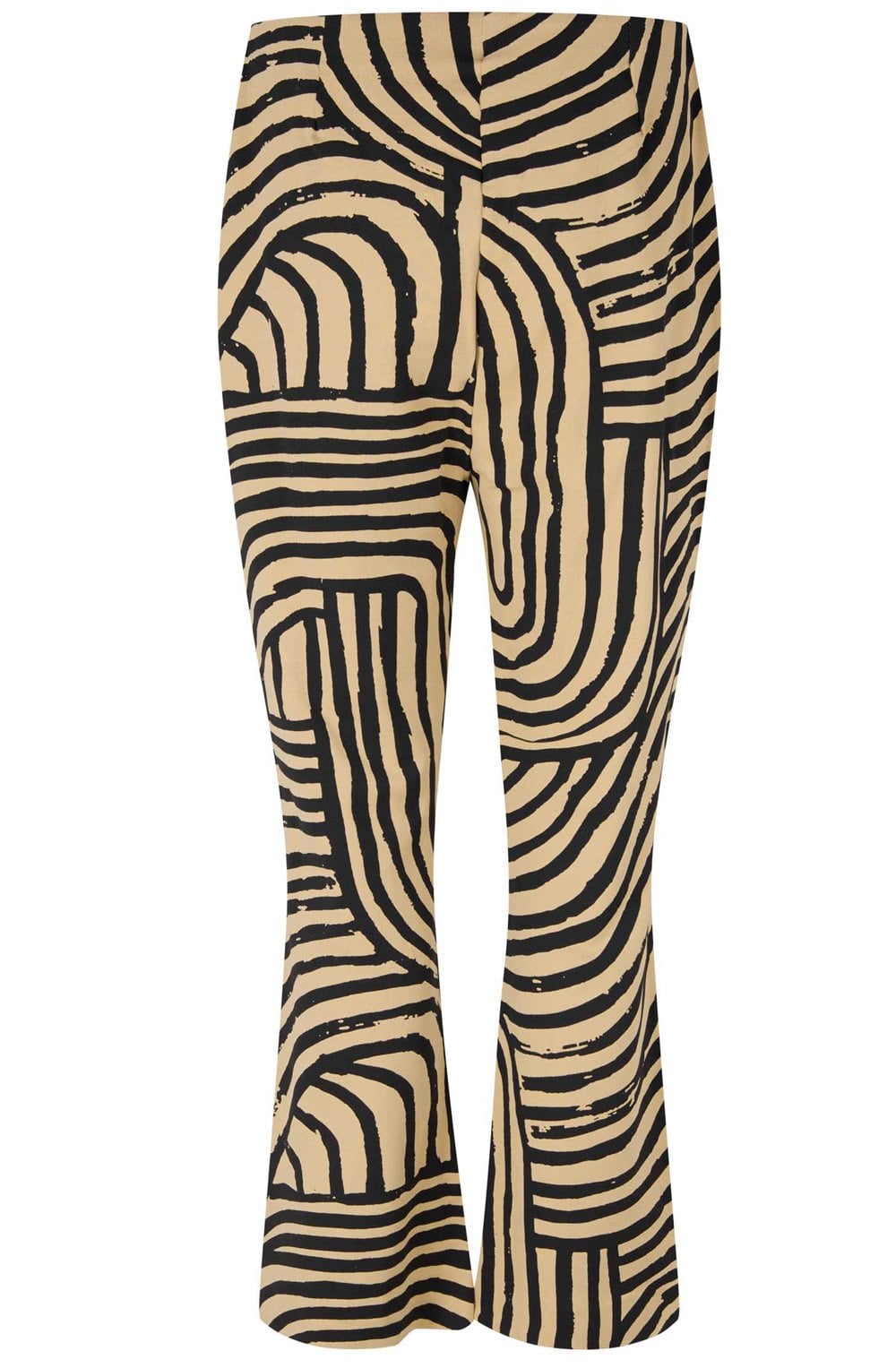 Pabala Travertine Graphic Print Bootcut Trousers