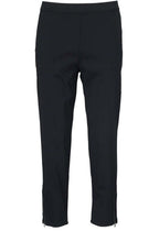 Padme Black Cropped Trousers