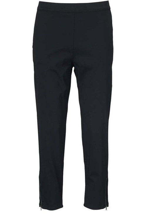 Padme Black Cropped Trousers