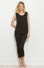 Padme Black Cropped Trousers