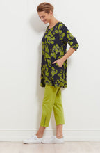 Padme Lime Cropped Trousers