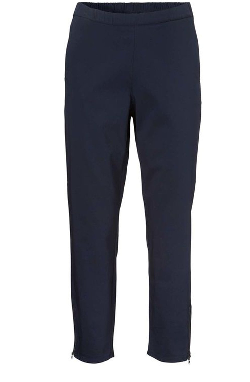 Padme Navy Cropped Trousers