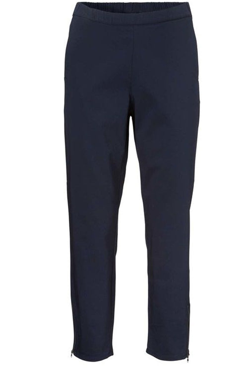 Padme Navy Cropped Trousers