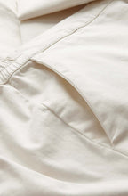 Padme Off White Cropped Trousers