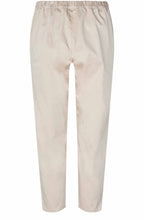 Padme Silver Cloud Beige Cropped Trousers