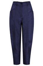 Page Navy Crop Trousers