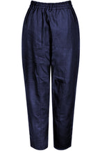Page Navy Crop Trousers