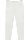 Page white Crop trouser