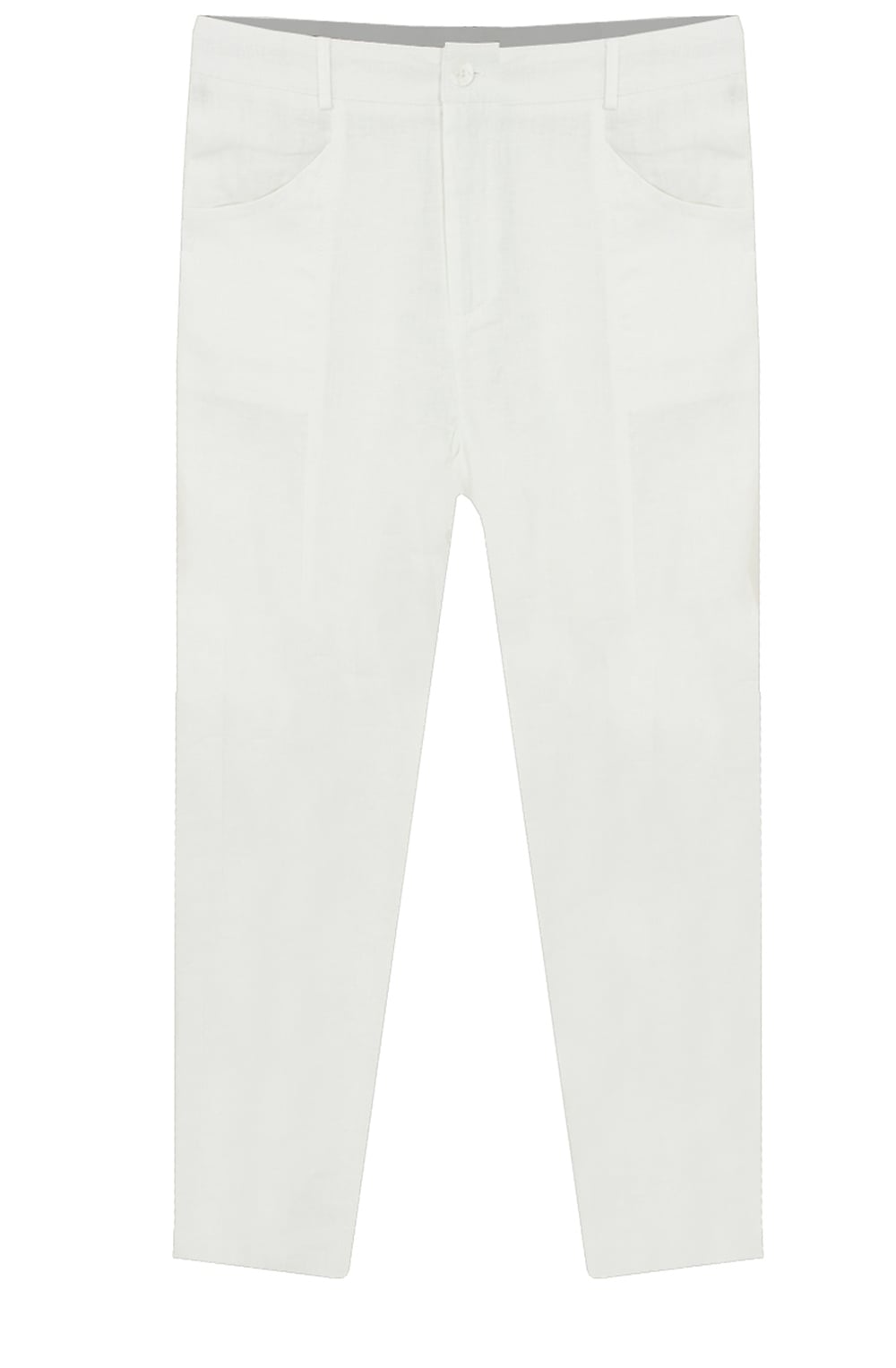 Page white Crop trouser