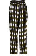 Pai Check Print Trousers