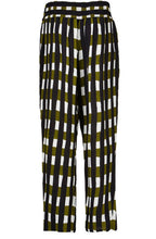 Pai Check Print Trousers