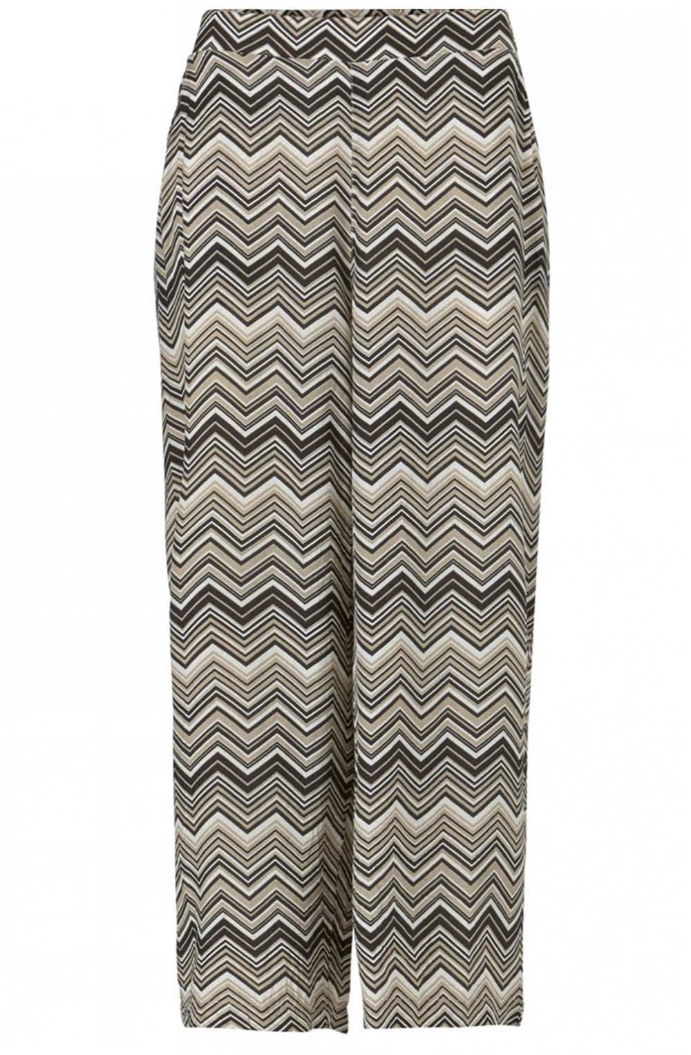 Palia Zig Zag Print Culottes