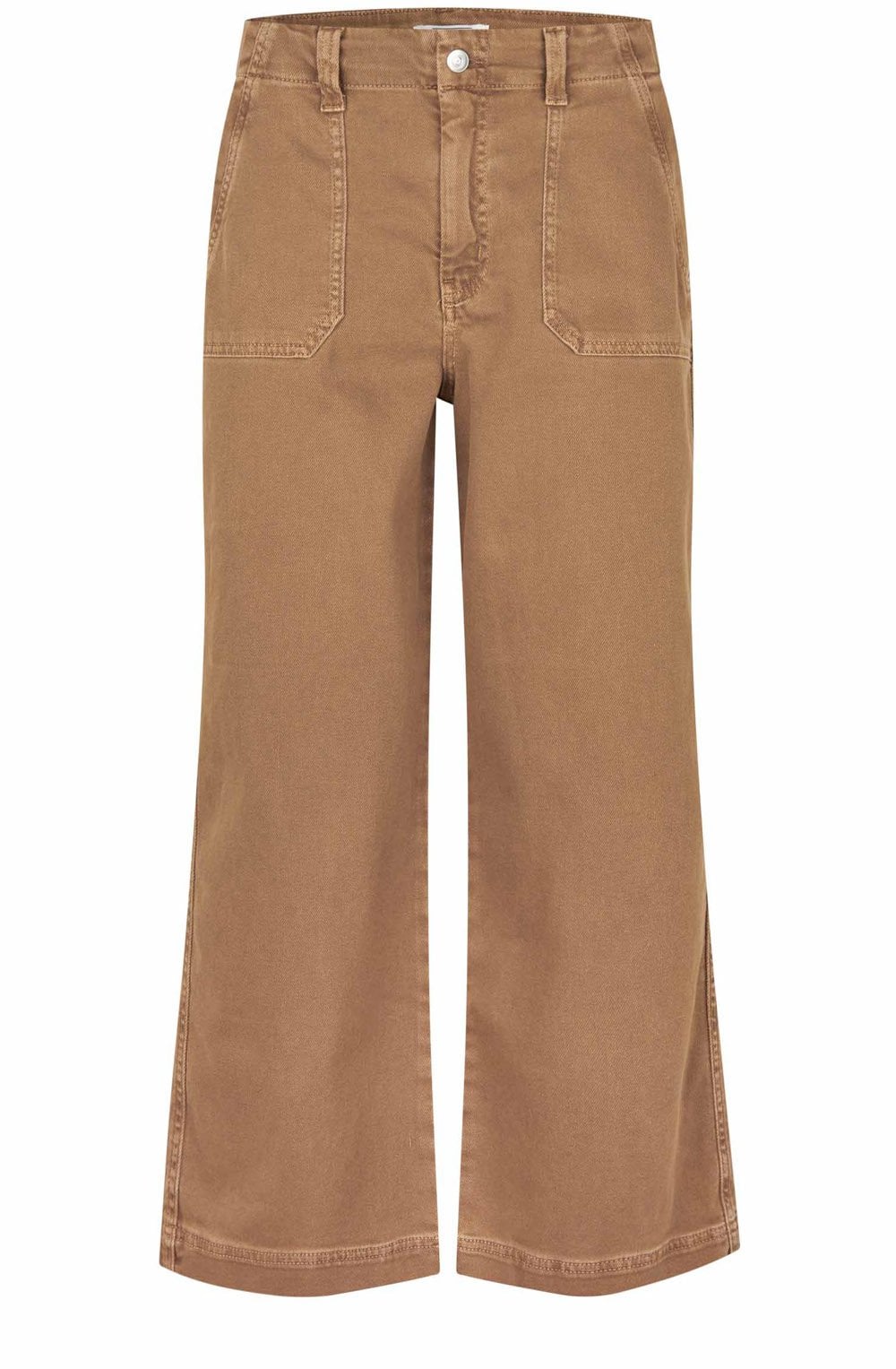 Palisse Otter Denim Cropped Trousers