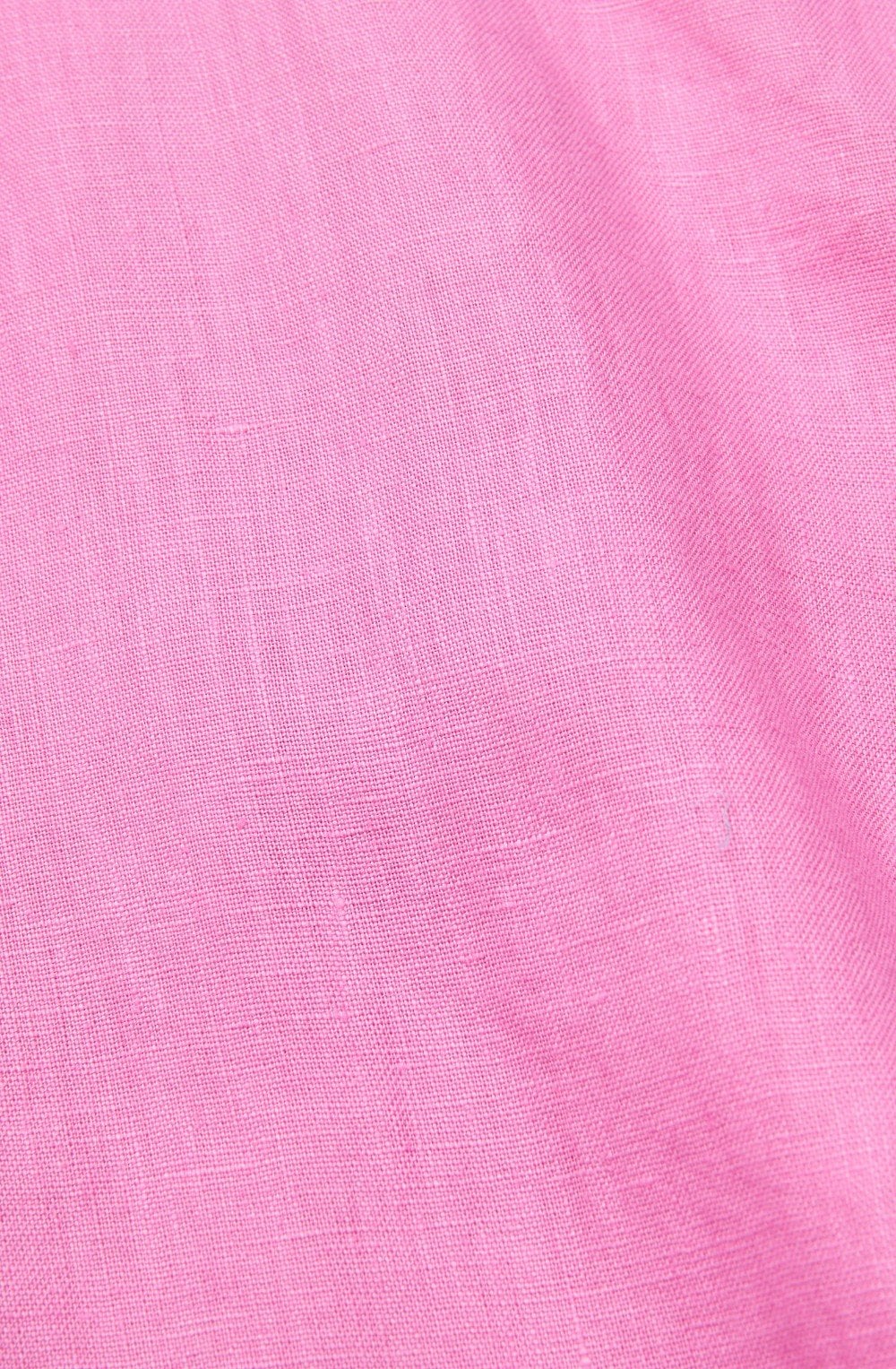 Pallas Pink Linen Cropped Trousers