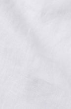 Pallas White Linen Cropped Trousers