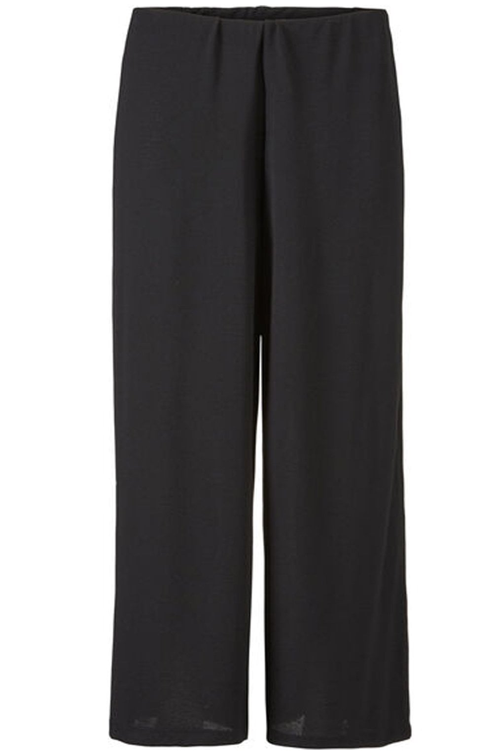 Pam Black Wide Leg Culottes