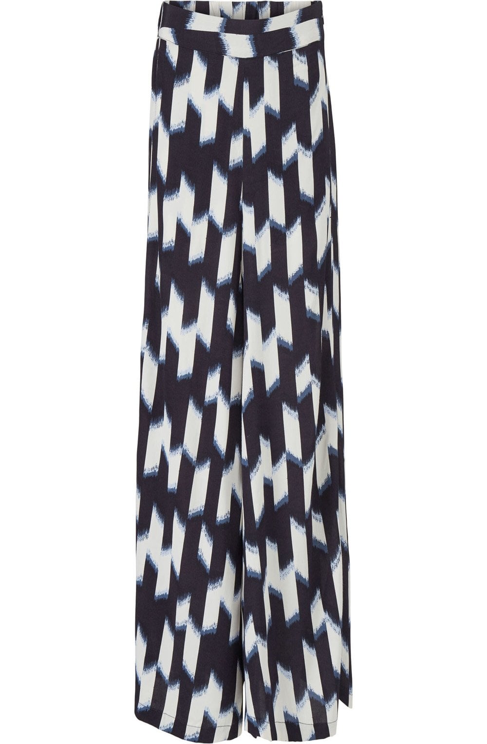 Pamel Chevron Pattern Culottles