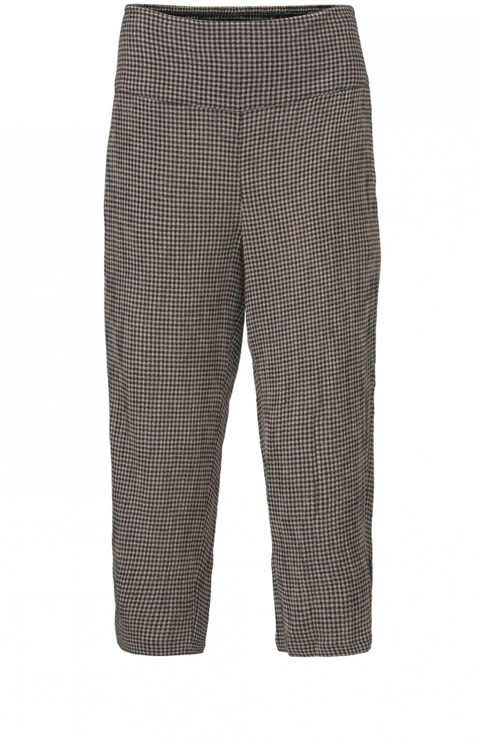 Pan Fine Check Trousers