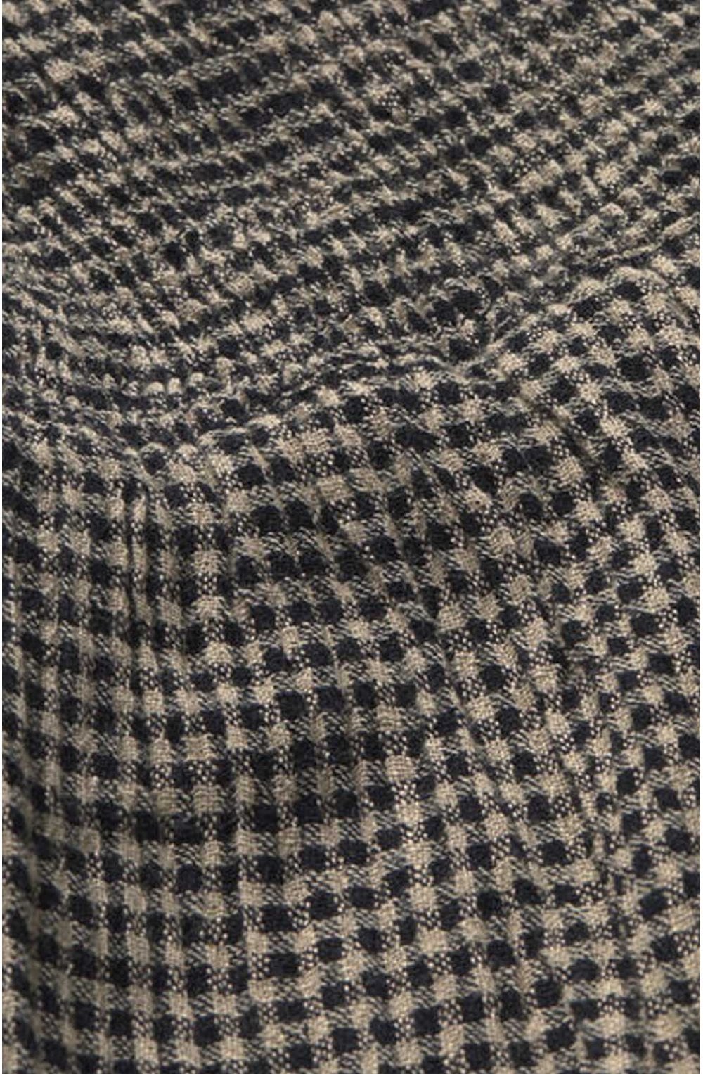 Pan Fine Check Trousers