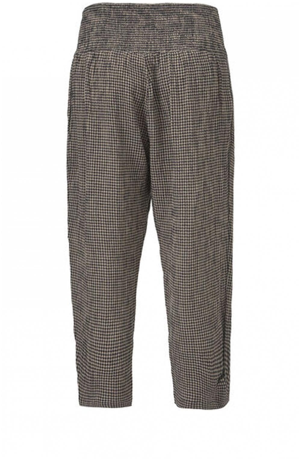 Pan Fine Check Trousers