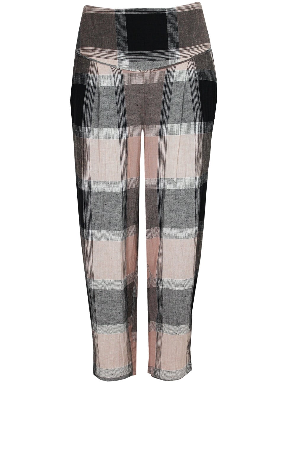 Panyas Checked Print Culottes