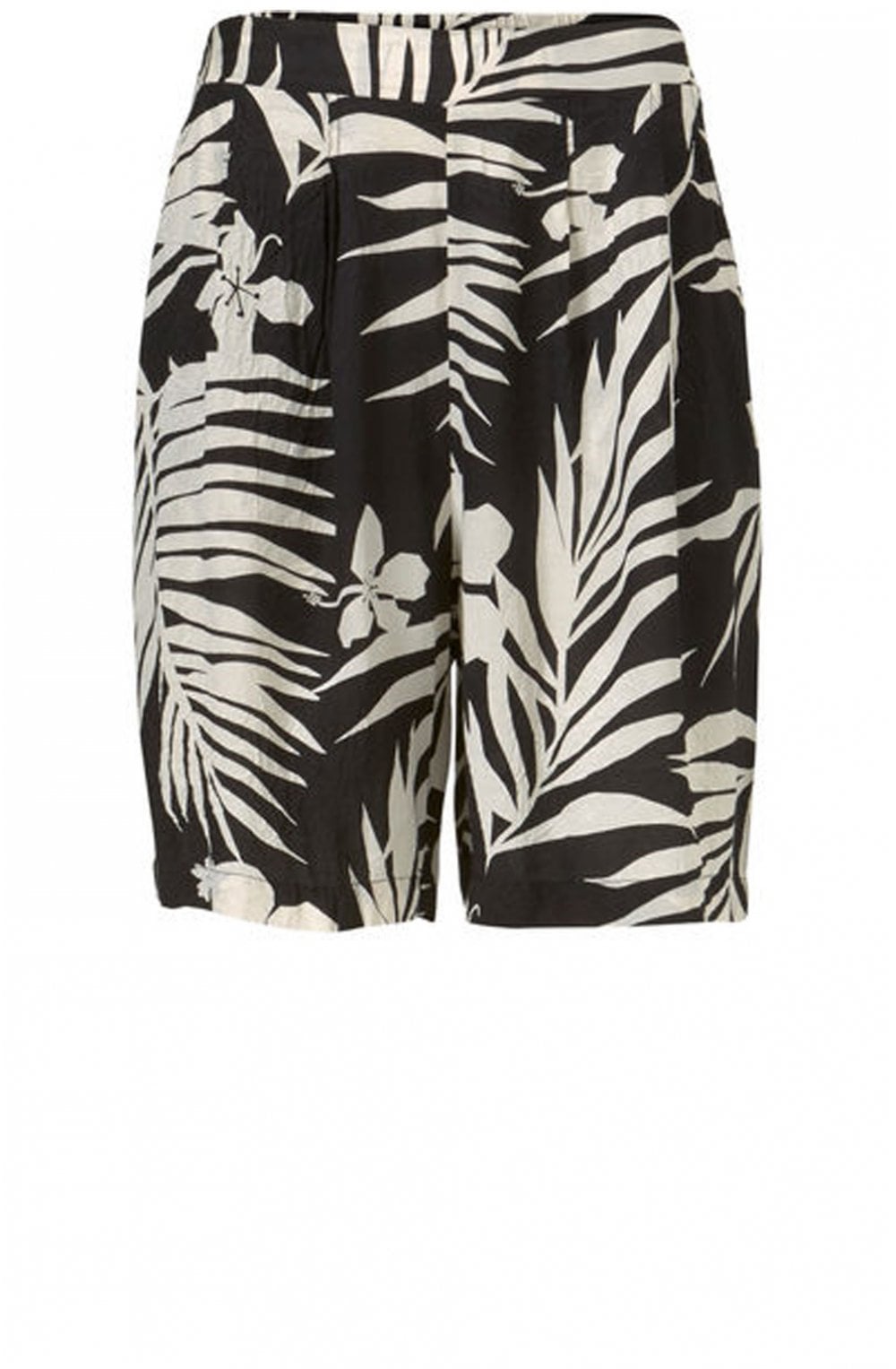 Para Palm Print Shorts