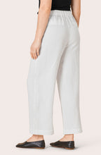 Parini White Linen Trousers