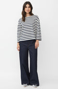 Passang Dark Denim Wide Leg Jeans