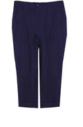Patina Navy Linen Culottes