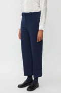Pavrel Navy Blazer Wide Leg Trousers