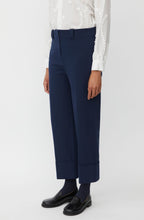 Pavrel Navy Blazer Wide Leg Trousers