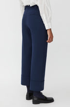 Pavrel Navy Blazer Wide Leg Trousers