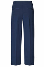 Pavrel Navy Blazer Wide Leg Trousers