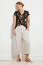 Payta Woven Linen Culottes